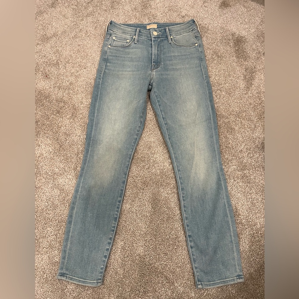 Mother Skinny Ankle Jeans